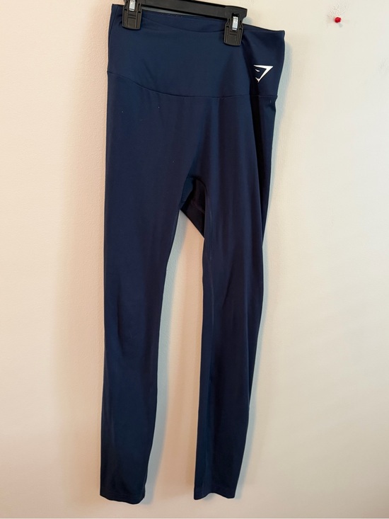 Gymshark Pants - Gymshark High-Waist Navy Workout Leggings